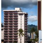 Stephen Hill Instagram - Ilima Hotel Waikiki It's been a while since I've shared any architectural photos. I saw this on the way back from breakfast at the international marketplace. I've been meaning to photograph the facade of this place. #stephenhillphotos #leicaQ3 #waikiki🌴 #hawaiilife🌺 #ilimahotel
