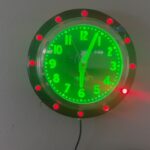 Steve Austin Instagram - Neon clock repair by @colorofneon Thanks Ken! #neon #clock #art #artistsoninstagram