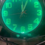 Steve Austin Instagram - Neon clock repair by @colorofneon Thanks Ken! #neon #clock #art #artistsoninstagram