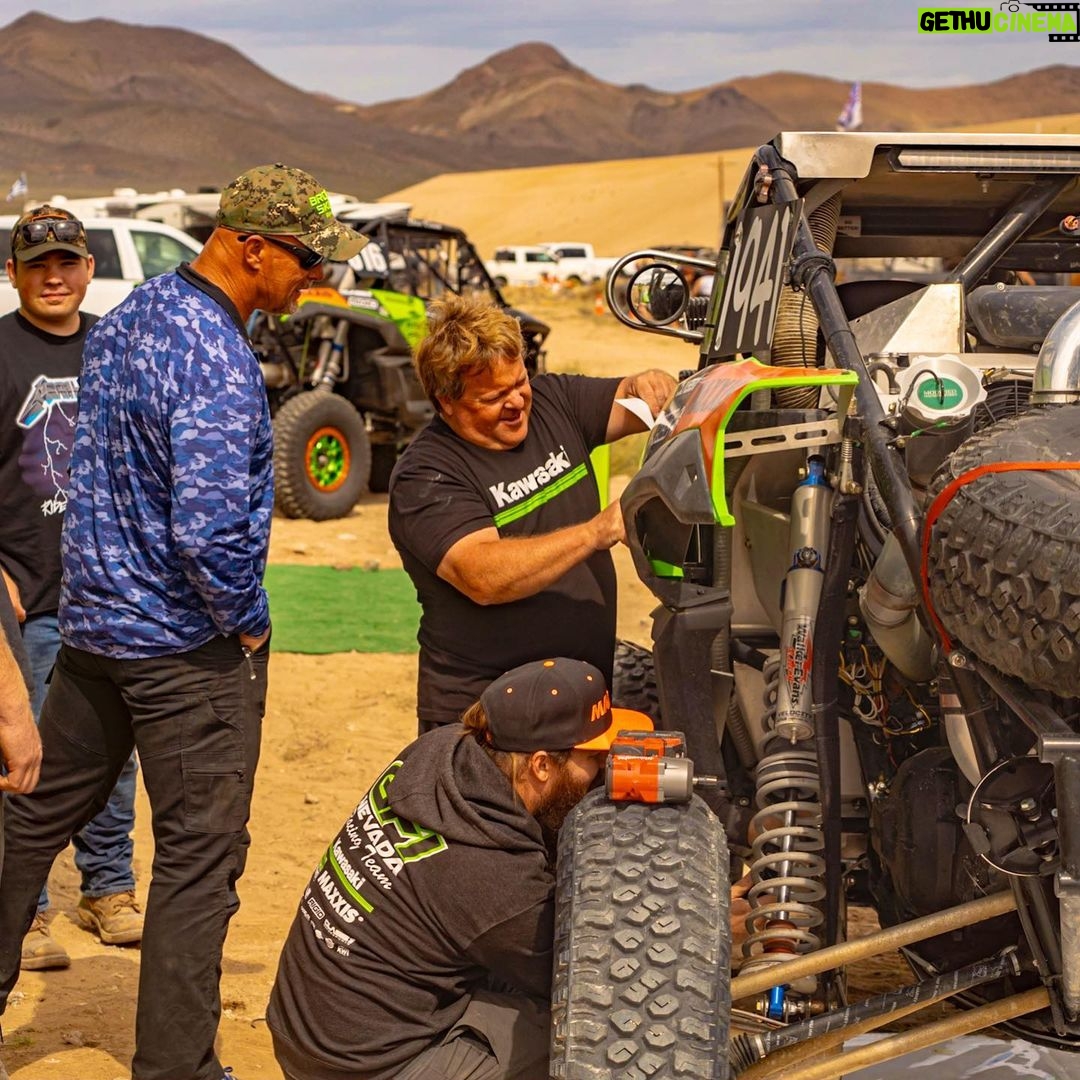 Steve Austin Instagram - Photos from Labor Day weekend at the @valleyoffroadracingassociation Stomping Grounds 300 race. It was a helluva weekend spent in the desert with the @gfiracing team and the VORRA racing family. Torrential rain and sleet midway through the race made conditions tough to say the least. I learned to never raise the helmet shield during a rain storm. Big thanks to my co-driver Shane Kisman. Thanks to all the pit crew and support as well as all of the VORRA volunteers all over the race course and behind the scenes. Great people who work their asses off. Thanks to @vorra_laura and BJ for putting on a great event. Congrats to my teammate @zach_kisman for a dominating performance. First place in class and second overall in a race with a helluva lot of talented drivers. Thanks- @kawasakiusa @gfiracing @vorra_laura @valleyoffroadracingassociation @class1motorsports @blake__100 @maxxistires @rigidindustries @kwi_clutching @ruggedradios @walkerevansracing @pyrotect @kmcwheels @benchmarkperformanceinc 📸 @jwaldaias Congrats Anthony @a.d.motorsports Cheers! @tntoffroadracing #racing #desert #sxsracing #4x4 #kawasaki #krx1000 #usa #america
