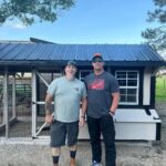 Steve Austin Instagram - Thanks to Brandon @silverstatebuildings for getting our chicken coop built and delivered. The chicks dig it.. Nice work! #chicken #chickencoop #eggs #usa #america #nevada Silver State Buildings Fallon, NV