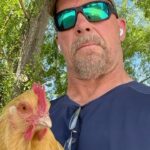 Steve Austin Instagram - 🔊⬆️ Me and Ruby. Pantera Walk #chicken #metal #outdoors #chilling