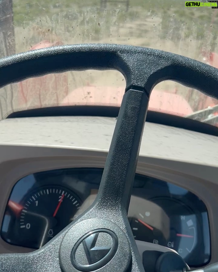 Steve Austin Instagram - Clearing Nevada sage brush is very different from South Texas brush country. Slow going, but it’s very relaxing. @schererkubota #desert #4x4 #tractor #kubota Alice In Chains Would?