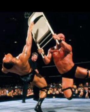 Steve Austin Instagram - Throw back Thursday double shot. 
#tbt #wwe #stonecold #raw 
#prowrestling