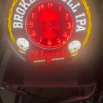 Steve Austin Instagram - Neon clock repair by @colorofneon Thanks Ken! #neon #clock #art #artistsoninstagram