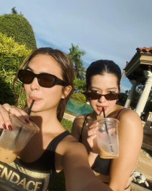Sue Ramirez Instagram - Happy birthday to this sweet sweet soul. Must’ve had the longest laugh of my life that day with you. Memories I will cherish forever 🫶🏻 Missing our sleepovers, pamorningan laughs and Korean food trips @ 4am. idk how anyone can be as cool as you. Such an amazing friend you are. Love u love u love u and miss u so much, babe @iamsofiaandres 

Sooooobrang ganda mo nakakainis ka 🥺😭💕💕💕