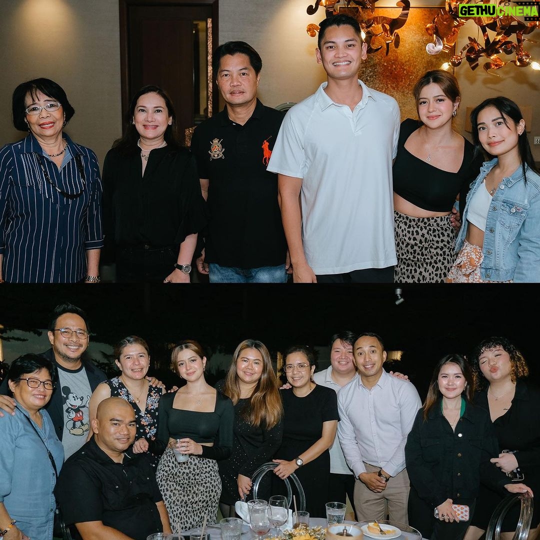 Sue Ramirez Instagram - SUERPRISE!!!! Grabe! Salamat my love @javibenitezzz and nanay-ate @bonitamuf for setting this up. For gathering the people I love, bringing them together and celebrating with me. Definitely my BEST and LONGEST birthday everrrr π₯³π₯³π₯³ Sa lahat ng kasabwat na tumulong para maging posible to @rayselgarina , @imjoric , @sydtheflash , Dodd family, Benitez family, starmagic family, @gsmblueph family and beloved friends, you all made my birthday extra special! Love you all. I am truly blessed ππ»β¨ To @niceprintphoto , thank you for capturing these priceless moments. They are to be cherished forever. πΈβ₯οΈβ¨ Sa napakasarap na pagkain, thank you tita @nikkilbenitez , @florabel.ph @chefflorabel & @drels_lechon @heartsandbellsph ππ»β₯οΈ