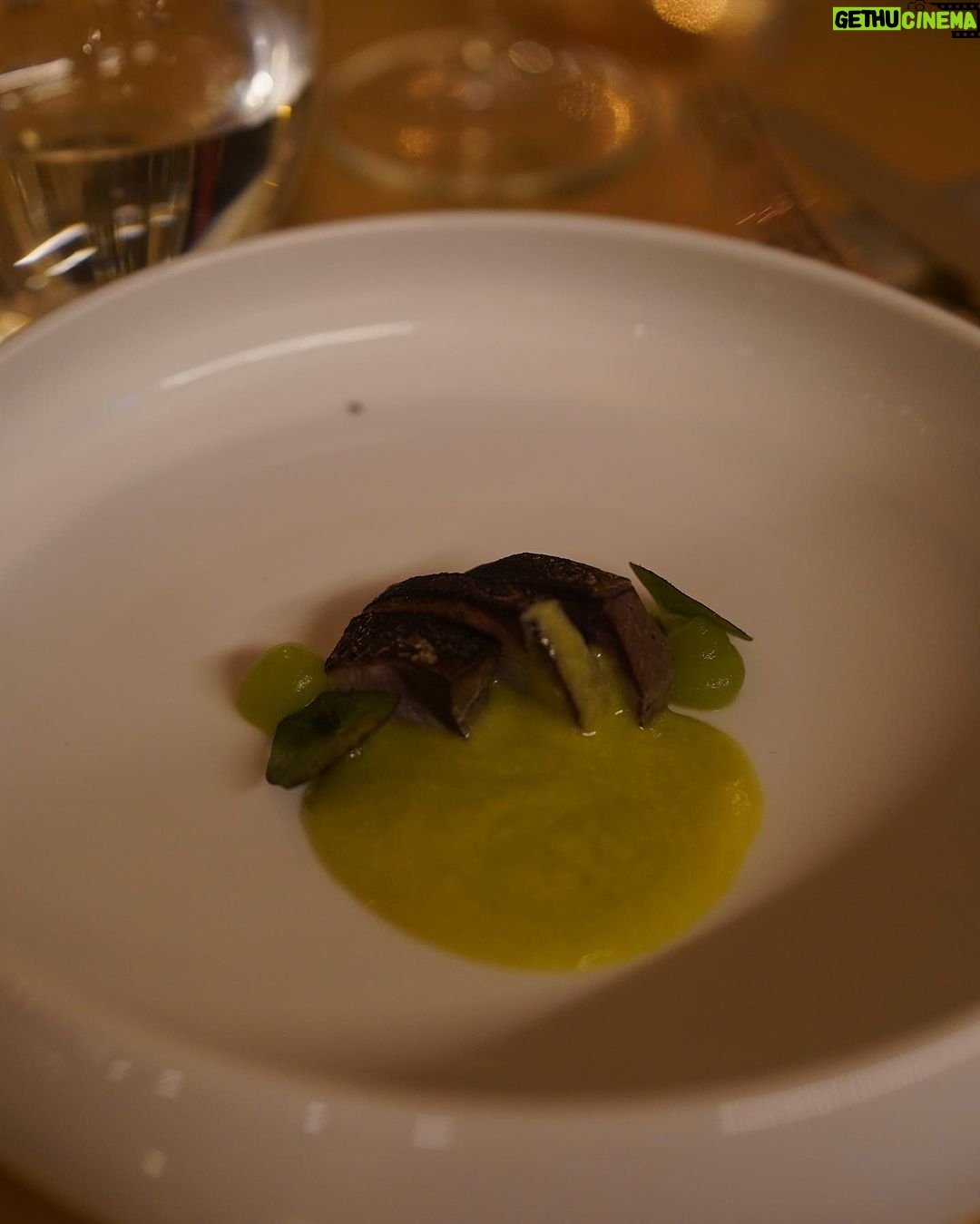 Sue Ramirez Instagram - Sleepy after an 8 course meal. I had the BEST spaghetti carbonara in this restaurant in Rome. Here are some food photos and a handsome surprise 🥰 Rome, Italy
