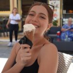Sue Ramirez Instagram - Our world is getting warmer everyday, protect your skin with sunscreen and don’t forget to stay cool and hydrated. 💦 Olympia, Greece