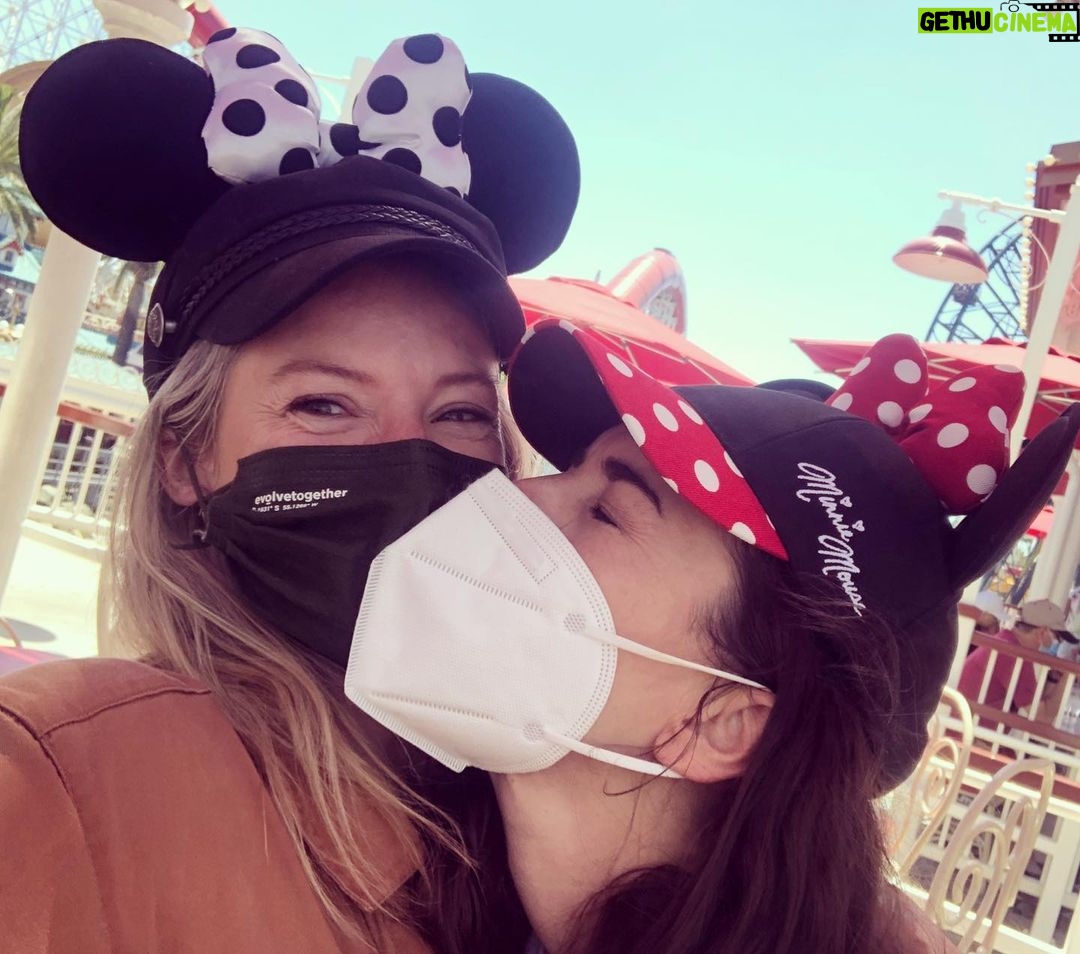 Sugar Lyn Beard Instagram - #tbt mask kisses w/ a chunk of my heart @marthamacisaac