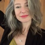 Sugar Lyn Beard Instagram - Anyone else trauma bonded to their natural hair color that they grew out during the quarantine? #silversisters