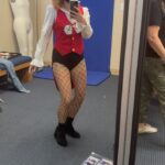 Sugar Lyn Beard Instagram - Syke! Dats not me engaged. BECKY SHARPE IS BACK @cwtheflash TONIGHT!! (I was so happy and excited that I wet my pants and got a twitch in my eye, see receipts in slide show) I fell in love with two mice @daninicolet & @kaylacheriecompton and had the best time. BECKY SHARPE LUCKIER THAN EVER… or isssss she?? It’s all so thrilling. Tune in tonight on @thecw I am HONORED to play Becky and forever over the moon to be included in THE FINAL RUN 🥹