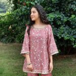 Suhani Sethi Instagram – I’m clearly very excited about the curly hair 🌺 @shopmulmul