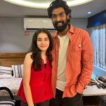Suhani Sethi Instagram - the best ❤️ Also had the pleasure of meeting the awesome @ranadaggubati , thanks to the fab @dqsalmaan !!!