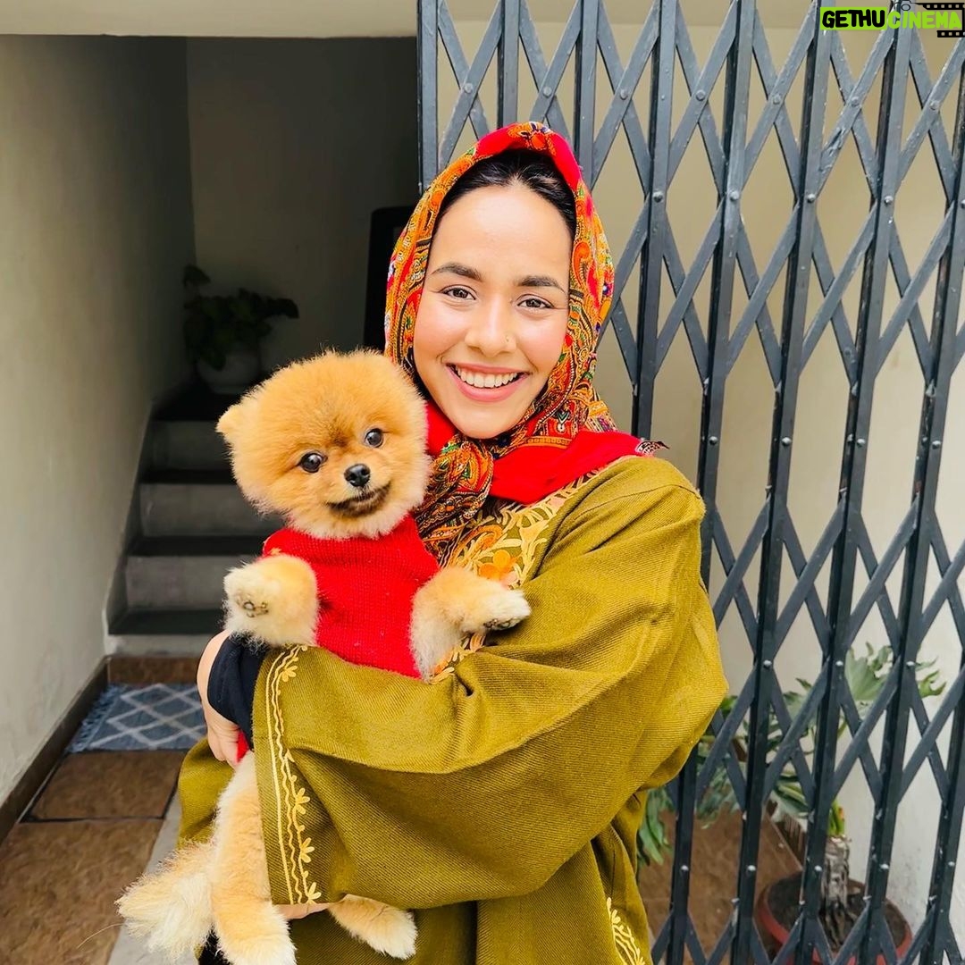 Sunanda Sharma Instagram - Mhara chhora kisi se kam hai ke🐶🐾🧿