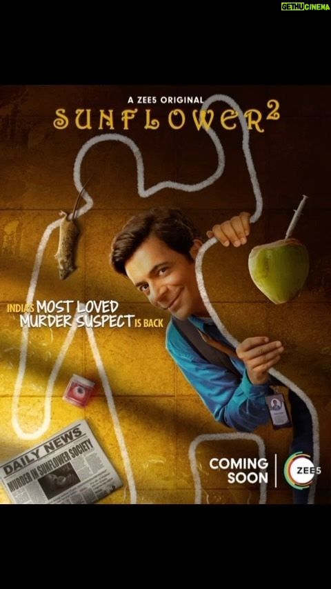 Sunil Grover Instagram - High Alert 🚨 India’s most loved suspect Sonu is coming back with 2x Bawaal & Fun! #SunflowerS2 coming soon only on #ZEE5 A New Year Delight: Watch #SunflowerS1 for free on ZEE5! 🎉 @adah_ki_adah @ranvirshorey @vikas71 @parmarchaitally @navingujral @mukulchadda @ashishvidyarthi1 @shonalinagrani @sonaljhaofficial @radhabhatt @salk.04 @officialashwinkaushal @annu soni @reliance.entertainment #GoodCo @virajsawant @sarkarshibasish @riaoninsta @girishkulkarni1 @shahaab alam @nirajpamwani @rohitkulkarni @vijayganguly @zee5 @zee5global @manish_kalra_ @nimishalok