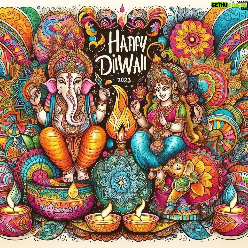 Sunil Grover Instagram - शुभ दीपावली 🪔🪔🪔🙏🌺🌻🌼🪔🪔