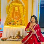 Sunitha Pandey Instagram - Ganesh Chaturthi 2023 #mumbaifestive #ganeshchaturthi #ganeshfestival #festivaloutfit
