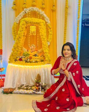 Sunitha Pandey Instagram - Ganesh Chaturthi 2023

#mumbaifestive #ganeshchaturthi #ganeshfestival #festivaloutfit