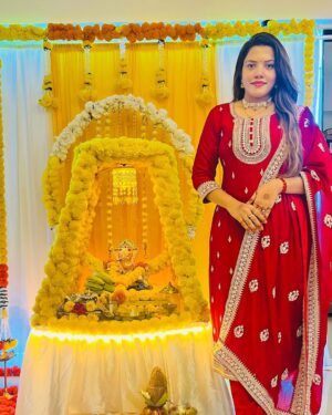 Sunitha Pandey Instagram - Ganesh Chaturthi 2023

#mumbaifestive #ganeshchaturthi #ganeshfestival #festivaloutfit