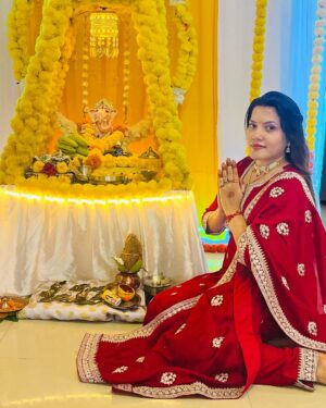 Sunitha Pandey Instagram - Ganesh Chaturthi 2023

#mumbaifestive #ganeshchaturthi #ganeshfestival #festivaloutfit