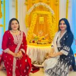 Sunitha Pandey Instagram - Ganesh Chaturthi 2023 #mumbaifestive #ganeshchaturthi #ganeshfestival #festivaloutfit