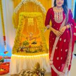 Sunitha Pandey Instagram - Ganesh Chaturthi 2023 #mumbaifestive #ganeshchaturthi #ganeshfestival #festivaloutfit