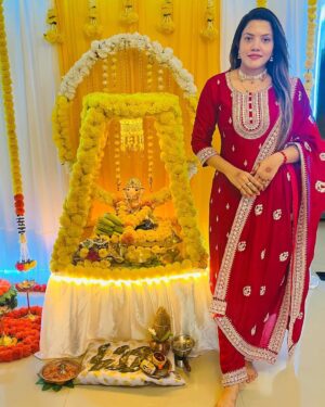 Sunitha Pandey Instagram - Ganesh Chaturthi 2023

#mumbaifestive #ganeshchaturthi #ganeshfestival #festivaloutfit