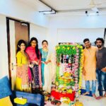 Sunitha Pandey Instagram - May Ganesh ji fill our lives with lots of positivity and love around us . Ganesh festive 2023 . #ganeshchaturthi #friendsforever #ganeshotsav #sunita #friends #ganeshfestival