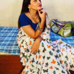Sunitha Pandey Instagram – That butterflies 🦋 

#sareelove #shootmode #instareels #sunita #behindthescenes #crimepetrol #picoftheday #sareefashion