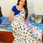 Sunitha Pandey Instagram – That butterflies 🦋 

#sareelove #shootmode #instareels #sunita #behindthescenes #crimepetrol #picoftheday #sareefashion