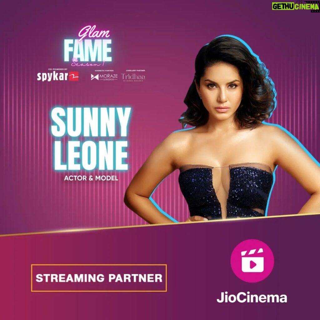 Sunny Leone Instagram - Meet our judge @sunnyleone for the GLAM FAME SEASON - 1 Lights up, glam on! Sunny Leone is all set to judge the Glam Fame Season 1. Get ready for a season filled with glitz, glam, and pure star power! ✨ To Register, click on Link 🔗 in bio. #GlamFame #Glamfameseason1 #SunnyLeone