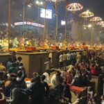 Sunny Leone Instagram – The most amazing experience in Varanasi watching the ganga Aarti. Thank you!! @abhishek_as_it_is & @tseries.official