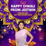 Sunny Leone Instagram - @jeetwinofficial wishes you a joyous Diwali. May your life be filled with sparkles & happiness all around. To get a Free Diwali gift of ₹500, Sign up today via the link in my story