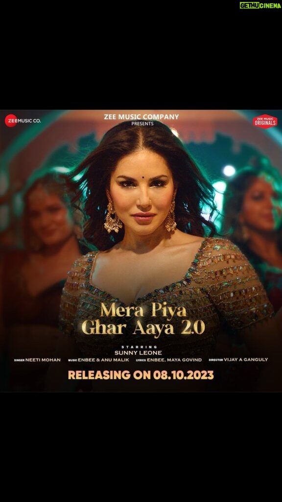 Sunny Leone Instagram - So proud to share this with the world!! It was such an honour to remake @madhuridixitnene ‘s song in such a big way 😍 #MerePiyaGharAaya2.0 TEASER is OUT now 🎶 . . #ZeeMusicOriginals #SunnyLeone @sunnyleone @vijayganguly @neetimohan18 @musicenbee @anuragbedii @zeemusiccompany
