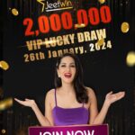 Sunny Leone Instagram – Dive into the excitement of our VIP Lucky Draw! 💰✨ A massive prize pool of INR 2,000,000 is up for grabs! 🎉 Get ready for a thrilling announcement on the grand stage of Republic Day, January 26th, 2024. 
Your chance to win big and celebrate in style awaits! 🏆
Join @jeetwinofficial  now!!