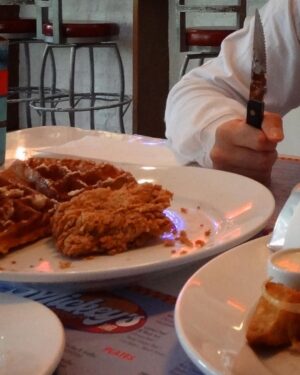 Supakrit Charoonmatha Instagram - I got 99 problems, but chicken & waffle ain’t one