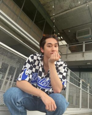 Supakrit Charoonmatha Instagram - Can I be your backyard boy?
Da da da da da da😗🤪