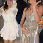 Surbhi Chandna Instagram - Ok so One more Down @shrenuparikhofficial Heres a Dump of the Bachelorette night when all the not so good girls behaved good 😈 Cant wait for all the Shaadi Madness & Fun 7 years of togetherness with my girls 🧿 Some fab entries made the night so special 🤩 Outfit @pclovesdrama