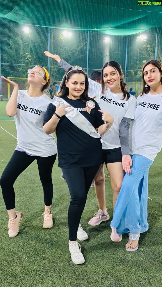 Surbhi Chandna Instagram - Ooooppsssss nono noooo WE cannot be our mister’s sistersssss hence running with SISTERS 👯‍♀️
