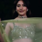 Surbhi Chandna Instagram - Diljit Paaji Ka Ganaaaa Kaamaal 🤎 Lehenga - @seepmahajanofficial Stylist - @simstyles20 Jewellery- @emeraldjewels.in Photography- @fashionbyora @oragraphy Makeup & Hair - @salon__25 @tulsi_251995 Managed By - @pranavi_chandna