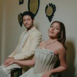Surbhi Chandna Instagram - Actor @officialsurbhic and entrepreneur @karanrsharma09 in an editorial shoot with WeddingSutra. The Ishqbaaaz actor and her fiance wanted a Delhi-themed shoot, ahead of their destination wedding in Jaipur. So here we are at Araya Bagh, which combines royalty and Delhi farmhouse feels. Swipe left for a sneak peek into their shoot at this fabulous Ghitorni venue. Venue: @arayabagh Photography: @camlition_productions Shoot Styling: @thedesignersclass with @nartology (stylist) and @stylewith.annie (assistant stylist) Makeup Artist: @makeupbyrevaa Jewelry: @varqjewels Groom’s outfit: @bharat_reshma Bride’s outfit: @baradarixjustanothertailor #SuKa #SurbhiChandna #KaranSharma #Arayabagh #DelhiPreWedding #ArayaBaghDelhi #PreWeddingShoot