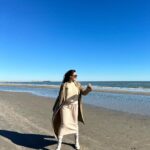 Surbhi Jyoti Instagram - When the sky meets the sea 🤍💙 Galveston, Texas