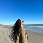 Surbhi Jyoti Instagram - When the sky meets the sea 🤍💙 Galveston, Texas