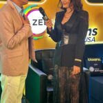 Surbhi Jyoti Instagram - From meeting many familiar faces to taking on fun challenges together, I truly had the best time at the @zee5global Add Ons launch! By the way ZEE5 is the go-to spot for multiple South Asian streaming platforms in one place. Explore more on @zee5global ✨ #ZEE5GlobalAddOns
