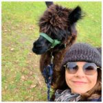 Susan Hoecke Instagram - “Schau einem Alpaka nicht zu lange in die Augen, du könntst dich verlieben” - wir haben uns quasi ignoriert!