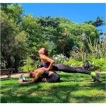 Susan Hoecke Instagram - Assisted stretching #first #personaltrainer #session #togetherwearebetter #adidas #paschimottanasana #lisboa Lisbon, Portugal