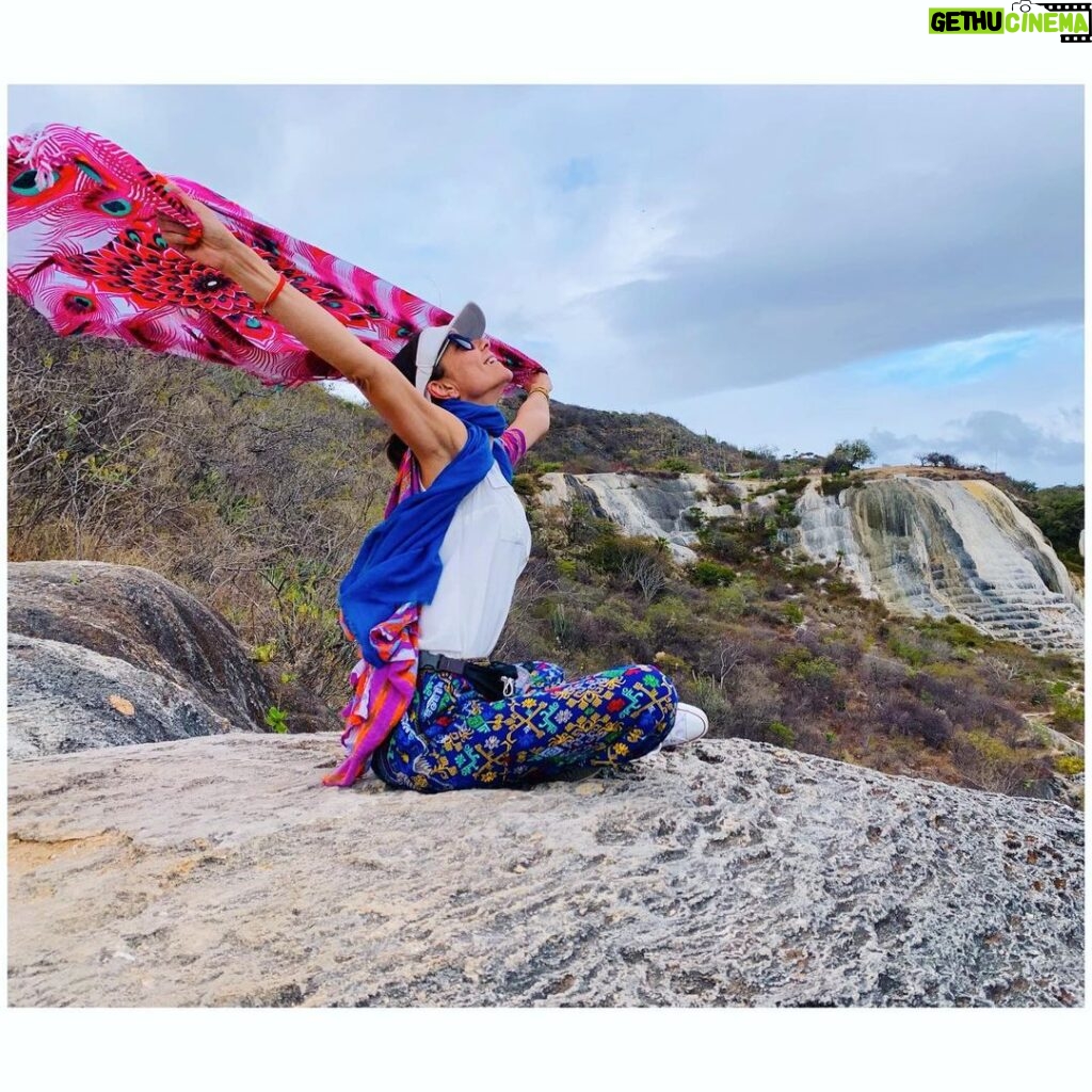 Susan Hoecke Instagram - Sometimes I wish I had wings to fly even higher… Hierve El Agua, Oaxaca Oax.