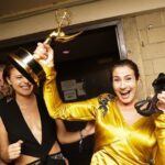 Susan Radder Instagram - An Emmy and a broken shoe, what more do you want!!✨ #iemmys