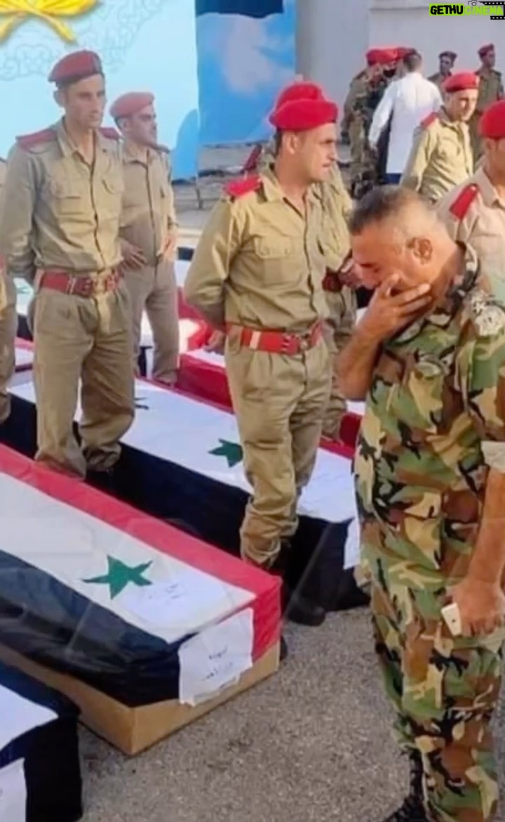 Suzan Negm ElDein Instagram - من مبارح لليوم بكيت كتيررررر.. كتبت كتيرررر وحذفت كتيرررر.. كل الكلام كان أصغر بكتيرررر💔 والخذلان العربي أكبر بكتيررر💔 . . . #الكلية_الحربية #حمص #سورية #شهداء #سوزان_نجم_الدين #suzan_najm_aldeen #syria #sad Damascus, Syria
